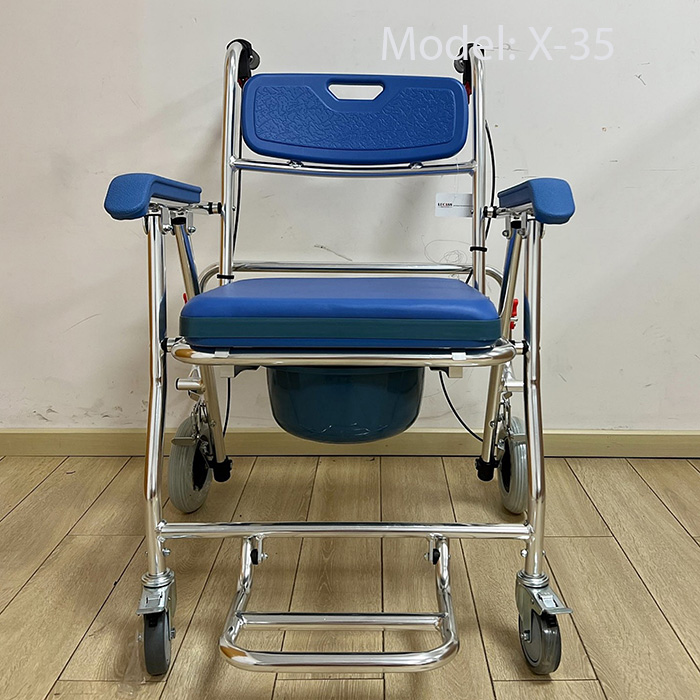  Ghế Bô Vệ Sinh Có Bánh Xe lUCASS X-35